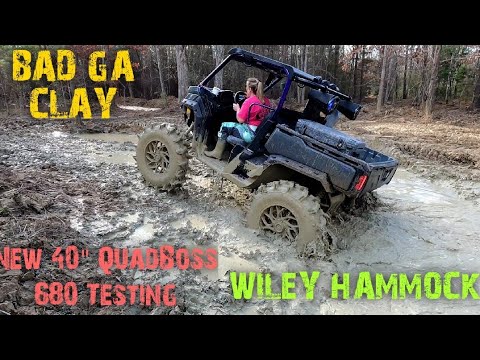 Defender XMR on 40" QuadBoss 680 Testing/ Seperates the Men from The Boys//WILEY HAMMOCK ATV PARK