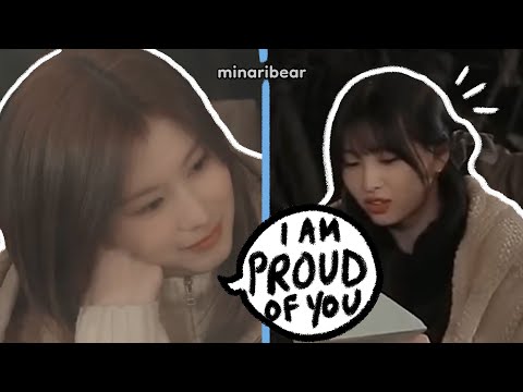 sana is proud of momo overcoming her fear of…