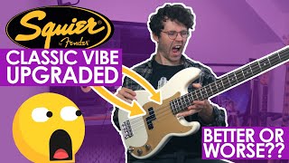 Video thumbnail for Squier Classic Vibe UPGRADED | Fender Original Precision Bass Pickups Demo by Jonny Dibble