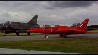 preview picture of video 'Luchtmacht Dagen Volkel 2009 - Folland Gnat T.1  Parking'