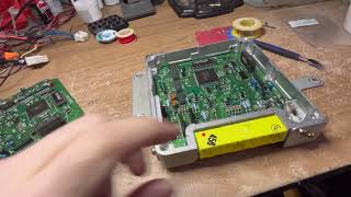 Mazda MX-5 Miata ECU Capacitor Replacement (NA8 shown, others similar)