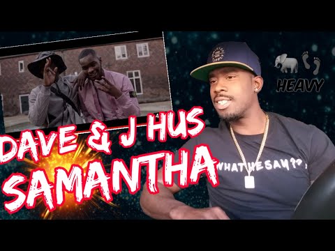 AMERICAN REACTS TO UK RAPPERS @SantanDave x @JHusMusic - Samantha