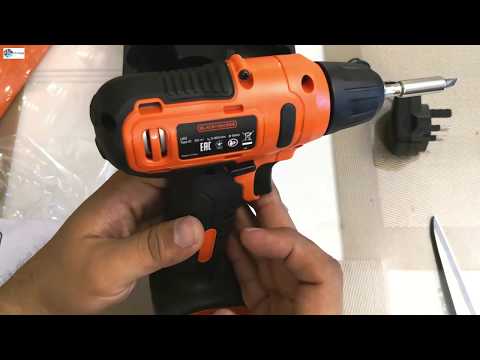 Black and Decker 12V Cordless Drill 2019 Unboxing