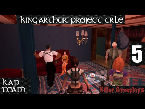 King Arthur Project TRLE Level 5 Topaz Island - The Ship