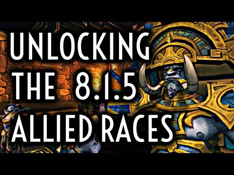 WoW Guide - How to Unlock Zandalari Trolls/ Kul Tiran Humans - Battle for Azeroth