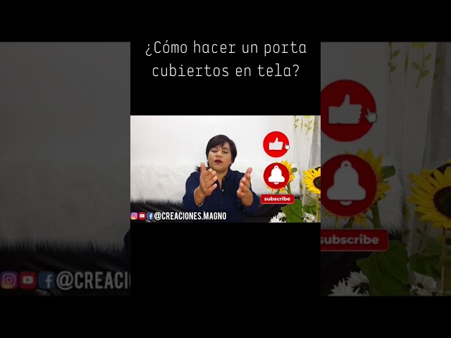Vídeo relacionado con Magie di Casa Portacubiertos de Tela, Beige, única