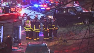 Deadly crash on I-84 involves seven cars including CT Transit bus