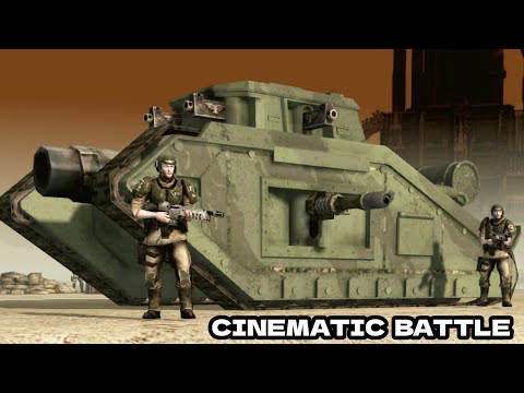 Imperial Guard vs Blood Pact - Ultimate Mod Warhammer 40,000 | Men of War: Assault Squad 2