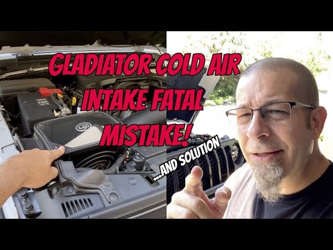 Gladiator Cold Air Intake Fatal Mistake