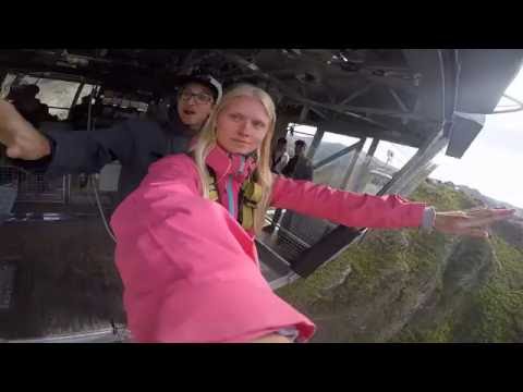 Nevis Bungy jump GoPro