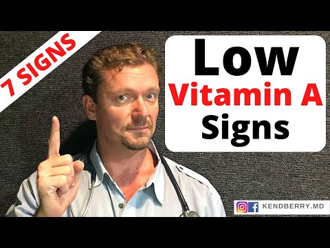 7 Signs of Low VITAMIN A You Need to Know - 2024