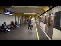 Norway Oslo Metro Ride From Grønland To Tøyen