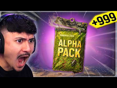 Opening 6 YEAR OLD Alpha Packs... (SIEGE X)
