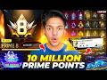 Richest Player Of India Real 10 Million Prime Points Free Fire