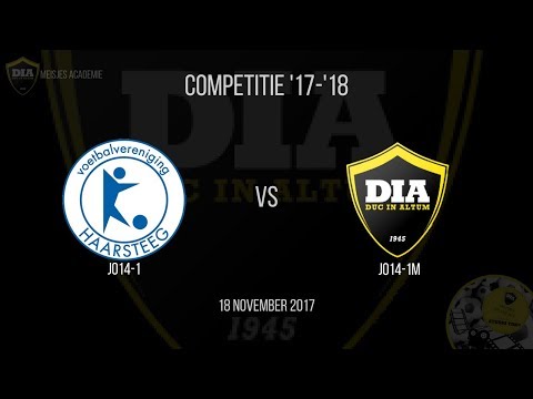 Haarsteeg JO14-1 vs Dia Meisjes Academie JO14-1M