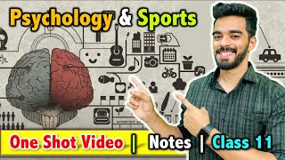 Psychology and Sports | Class 11 | Unit - 9 | FREE Notes 🔥