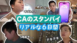 【外資系CA】6日間のスタンバイ生活｜CAのリアル
