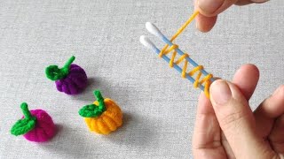 It's so Beautiful. Amazing Hand Embroidery Flower design idea. Super Hand Embroidery Flower design