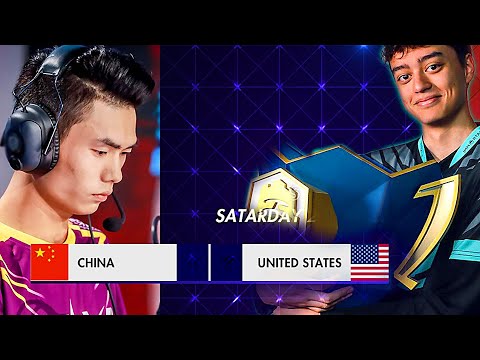 LCIOP BEST PLAYER in the World 👍CHINA vs UNITED STATES | No Tilt World Cup 👈