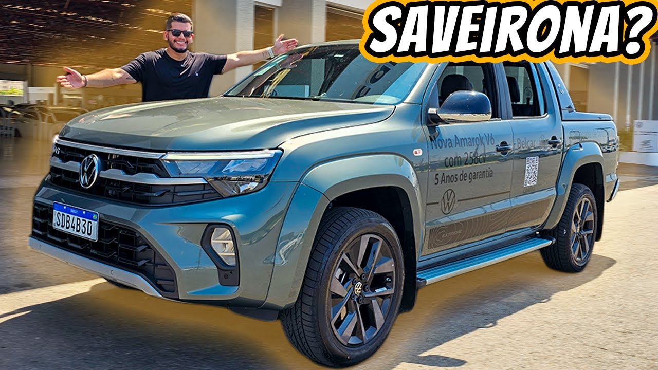 Volkswagen Amarok Extreme 2025 - A camionete DIESEL mais rápida do Brasil tem POUCAS NOVIDADES