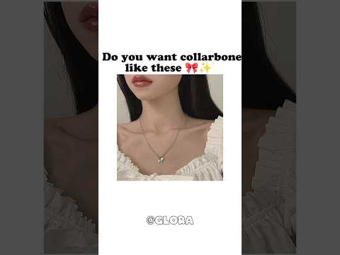 Simple Exercise For Beautiful Looking Collarbone 🎀✨