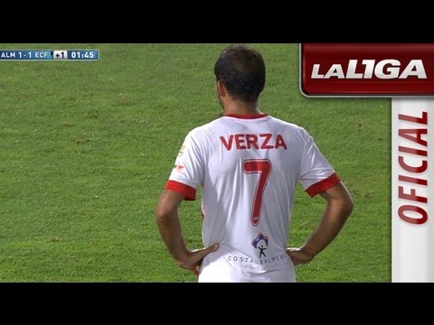 Gol de Verza de penalti (2-1) en el UD Almería - Elche CF - HD