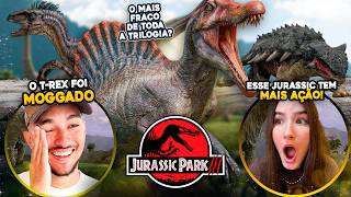 Jurassic Park 3 é o Mais FRACO da Trilogia?
