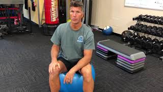 Swimmer's Plank for Core