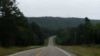 preview picture of video 'Arkansas 7- Centerville to Pedestal Rocks Drivelapse'