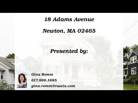 18 Adams Avenue, Newton, MA 02465