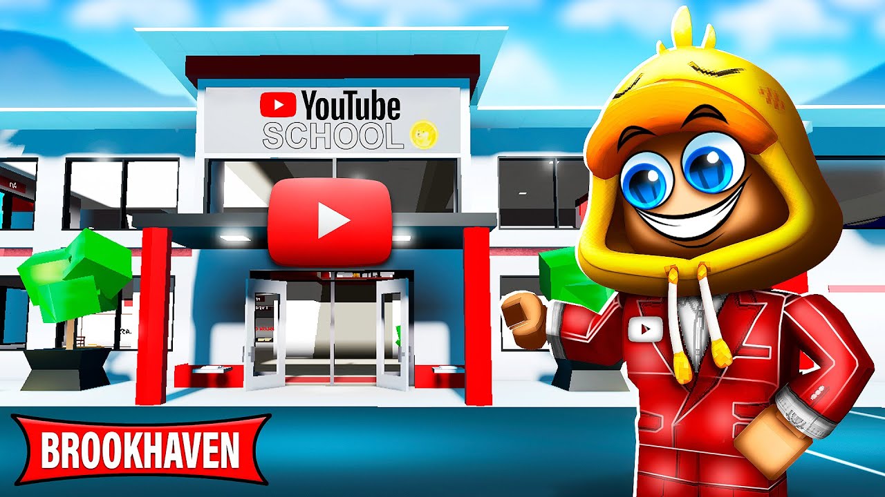 Ik Ging Naar YouTube School Voor 24 UUR! (Roblox)