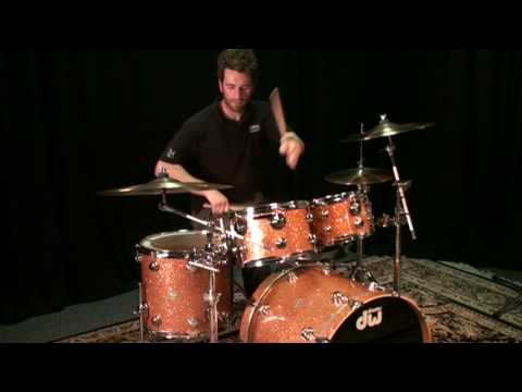 DW Collector's Series Maple Drum Kit - Champagne Glass