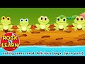 Five Little Speckled Frogs - With Lyrics