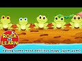 Five Little Speckled Frogs - With Lyrics