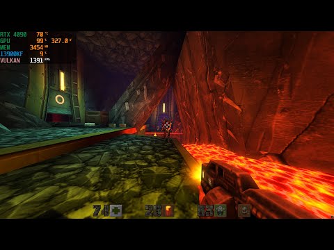4K Quake 2 Remaster Plays Awesome! improved visuals and colour! 4090 RTX