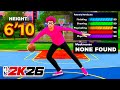 This 6 10 DEMIGOD BUILD With NO WEAKNESSES Will BREAK NBA 2K26