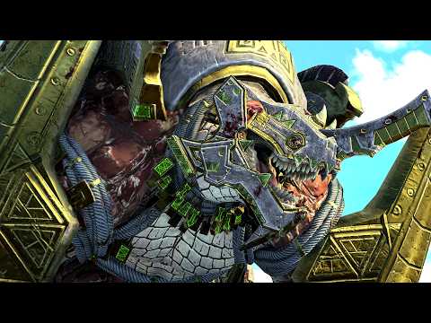 Lost Calm: Jurassic - LIZARDMEN vs EMPIRE - TotalWar Warhammer 3 cinematic battle