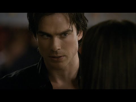 TVD 2x2 - Damon wants to talk to Elena | Delena Scenes HD