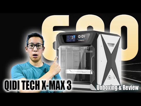 This 3D Printer is HUGE and FAST | Qidi X-Max 3 Review