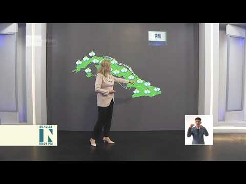 El tiempo en Cuba: día agradable con chubascos en extremo oriental