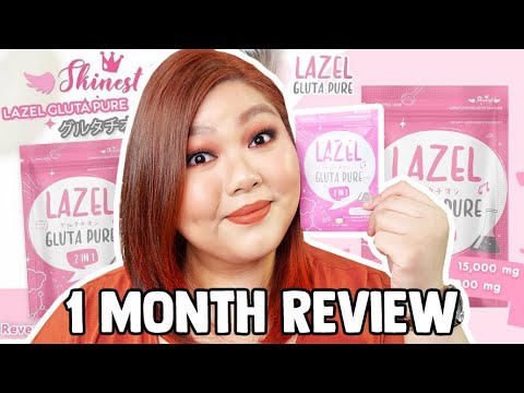LAZEL GLUTA PURE 1 MONTH REVIEW | ANG TAAS NG DOSAGE?! | Bing Castro