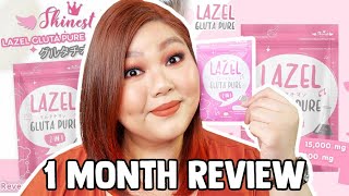 Download lagu LAZEL GLUTA PURE 1 MONTH REVIEW | ANG TAAS NG DOSAGE?! | Bing Castro mp3