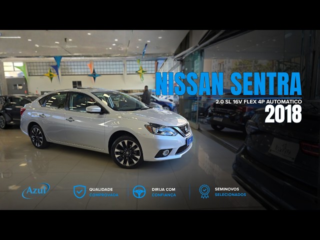 Vídeo NISSAN SENTRA 2.0 SL 16V FLEX 4P AUTOMATICO