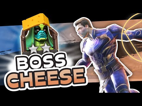 2 Star CHEESE Ronan vs Ikaris (Eternity of Pain Boss) 3000+ Hit Solo! | Marvel Contest of Champions