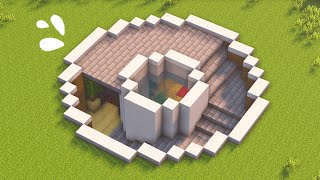 Minecraft : How to Build Large Modern Undergound Base Tutorial #2