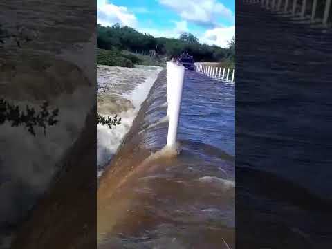 Cheias em rios na região de Massapê do Piauí
