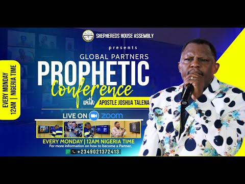 GLOBAL ZOOM PRAYER MEETING WITH APOSTLE JOSHUA TALENA