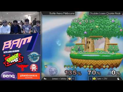 Bam 7 Melee Doubles Losers R9 - Syke & ZXV vs Jamwa & Sebby