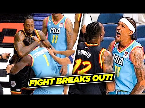 Dwight Howard & Lance Stephenson Get Into HUGE FIGHT at The Big 3