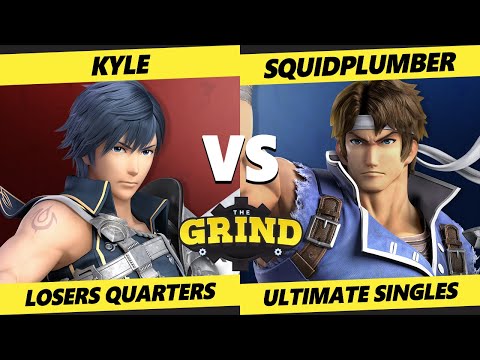 The Grind 176 Losers Quarters - Squidplumber (Richter) Vs. Kyle (Chrom, Roy) Smash Ultimate - SSBU